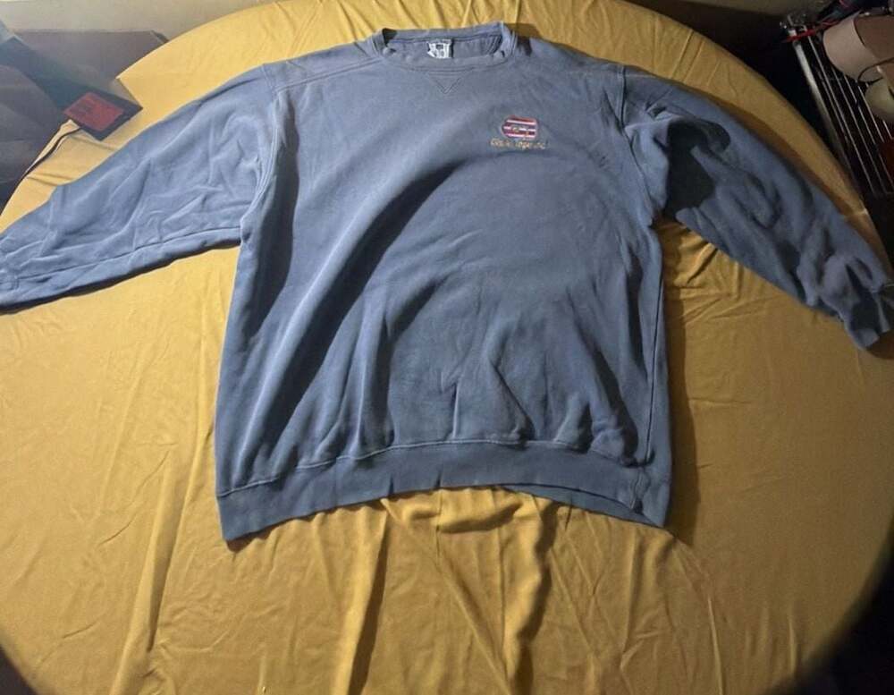 Vintage 90s Russell Athletic Blue Crewneck Sweatshirt